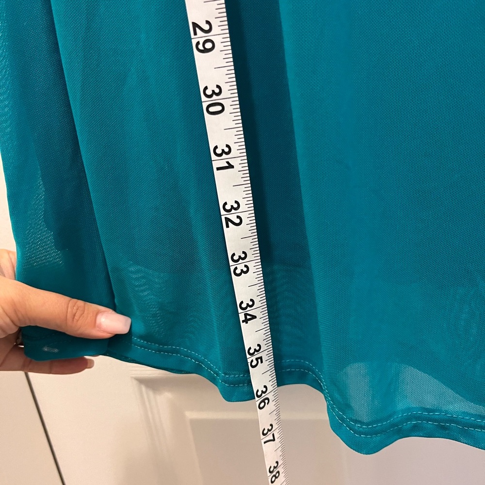 🎉⚡️ 5 for $25 🛍️‼️
Teal Wide-Leg Women's Pants - Picture 9 of 11